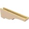 Ekena Millwork 4"W x 24"D x 8"H Thin Asheboro Rough Cedar Woodgrain TimberThane Corbel, Primed Tan CORUR04X24X08ASHRCPR - alternate 5